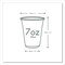 Vegware Cold Cup, 76-Series, 7 oz, Clear/Green, 1000PK R200-G - alternate 6